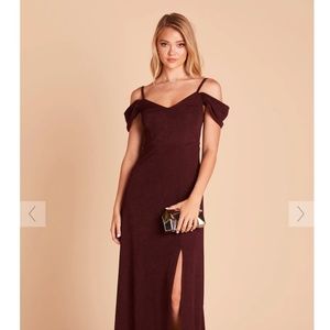 Cabernet Birdy Grey Bridesmaid Dress